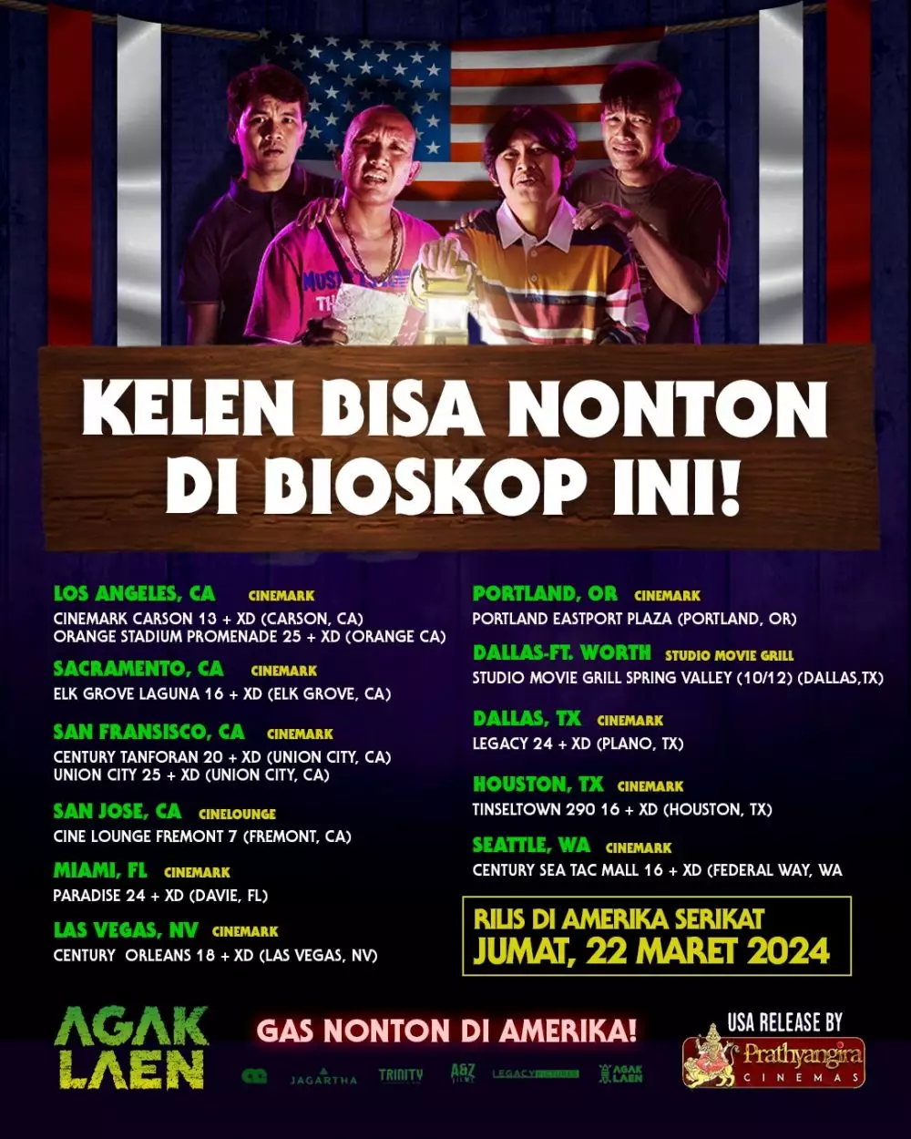 Agak Laen tayang di AS Agak Laen tayang di AS Agak Laen tayang di AS Agak Laen tayang di AS