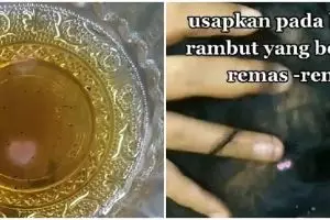 Tak perlu semir mahal, ini cara atasi uban agar kembali gelap pakai hair mask dari 1 jenis ampas dapur