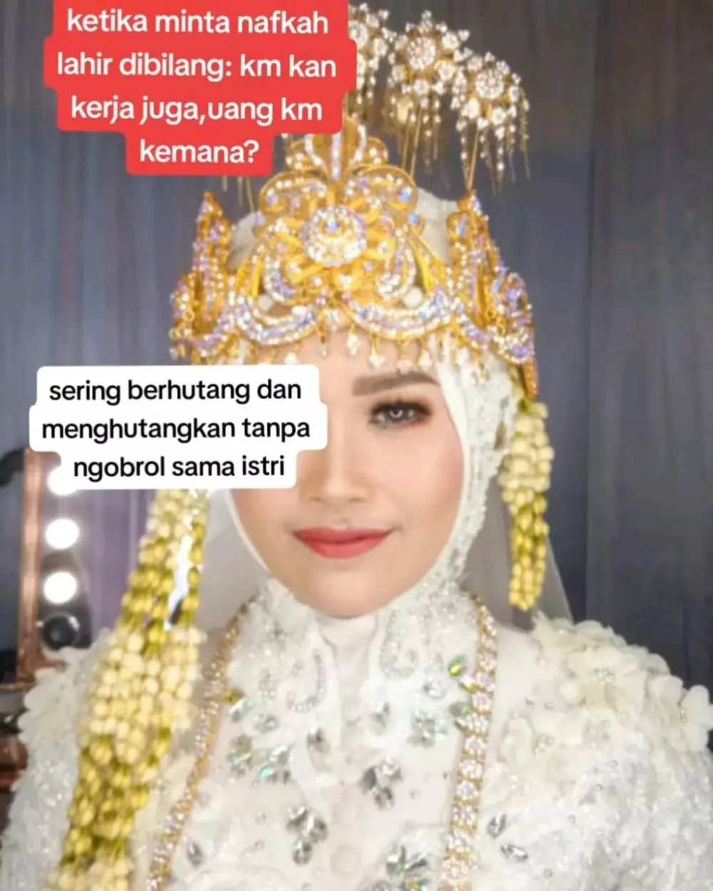 3 bulan nikah langsung cerai © TikTok