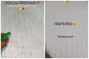 Tanpa perlu disikat, ini trik hilangkan bau pesing di kasur cuma tambah 2 bahan dapur