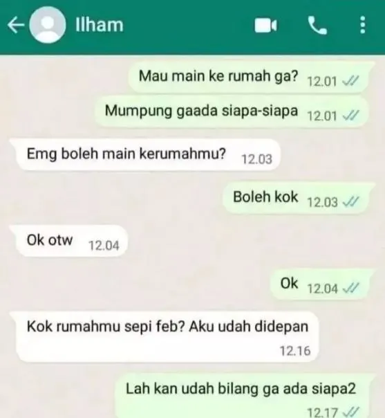 11 Chat lucu kena PHP gebetan ini pengen nangis tapi harus kuat, ngenes abis