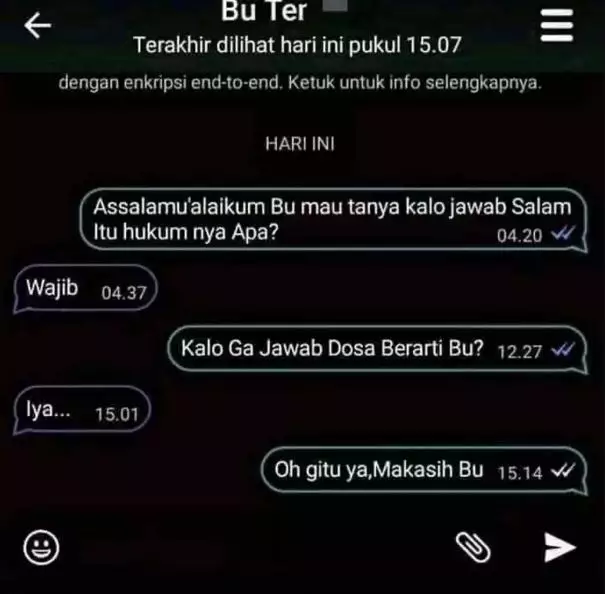 Chat lucu kelakuan guru di grup WA Berbagai sumber