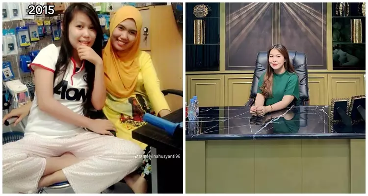 potret dulu kini melvina husyanti © 2024 brilio.net