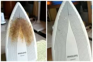 Tanpa digosok lilin, ini cara mudah bersihkan noda gosong setrika pakai tambahan 1 bahan dapur