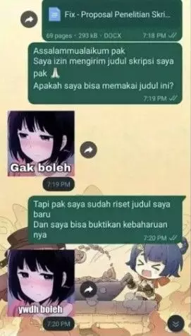 Dosen kirim sticker lucu © 2024 brilio.net