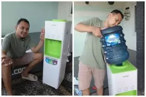 Tak usah dibongkar, begini trik mudah sterilkan dispenser cuma pakai 1 bahan dapur