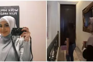 11 Potret kamar tidur Aurel Hermansyah sebelum jadi istri Atta Halilintar, berantakan banyak perkakas