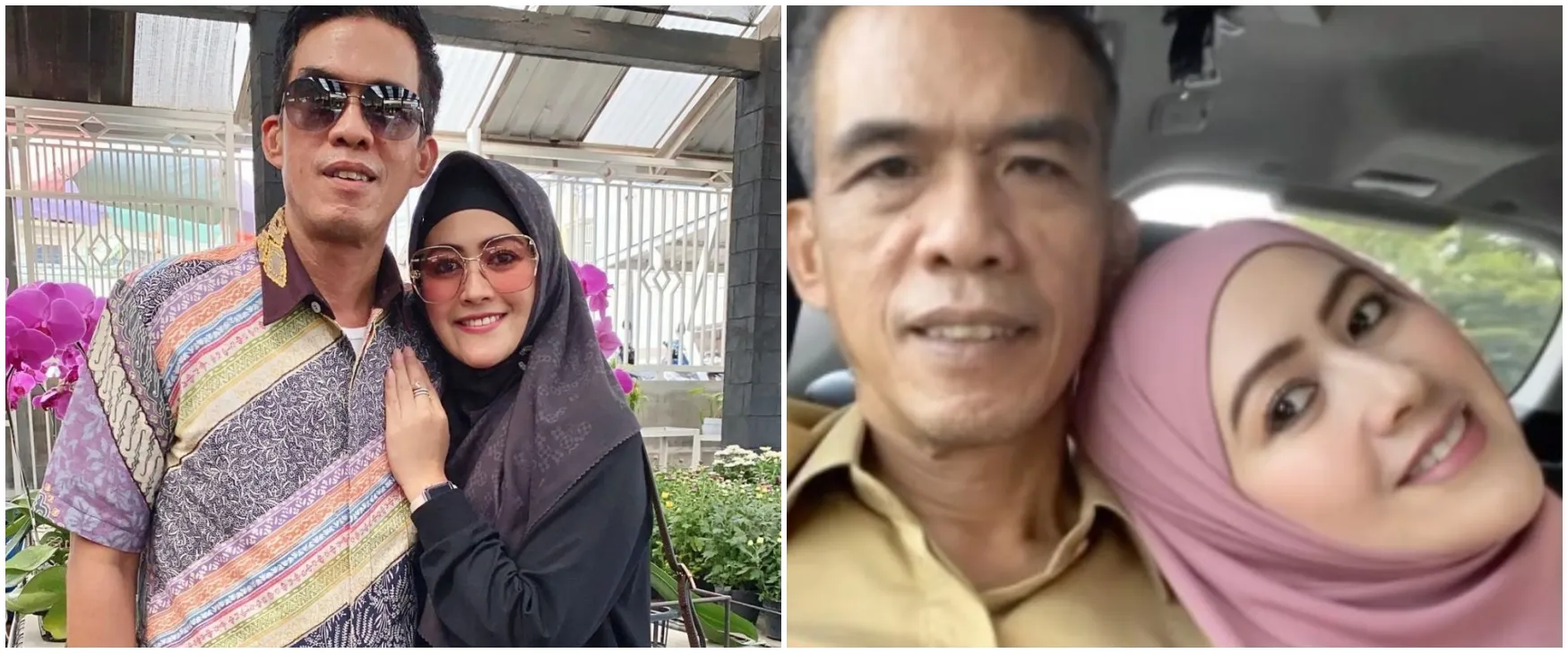 Dikira mertua padahal suami, 11 potret mesra Meggy Wulandari dan Mamad Muhammad yang selisih 8 tahun