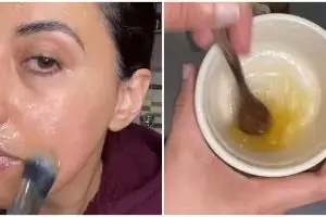 Tanpa air mawar, cara atasi wajah kering pakai madu dicampur 2 bahan dapur ini bikin kulit jadi kenyal