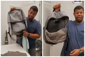 Tak perlu gunakan garam, ini trik mencuci tas sekolah dekil dan bau cukup tambah 2 bahan dapur