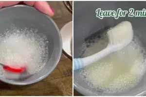 Tanpa bleaching mahal, trik atasi gigi kuning pakai lemon dicampur 1 bahan dapur ini bikin auto putih