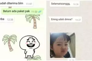 11 Chat lucu kurir ini bikin kesel tapi pengin ketawa, ada yang isengnya bukan main