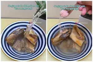 15 Cara mengurangi rasa asin pada ikan asin, andalkan alat dan bahan sederhana