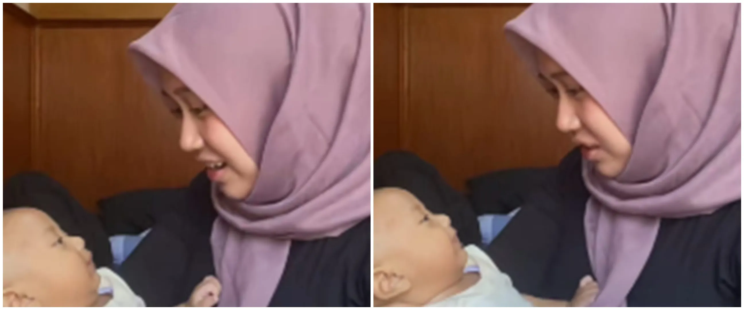 Momen sendu ibu izin kepada bayinya untuk kembali bekerja usai cuti melahirkan ini bikin terharu