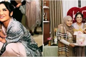 9 Momen perayaan ulang tahun Krisdayanti ke-49, ucapan Aurel Hermansyah bikin netizen ikut mewek