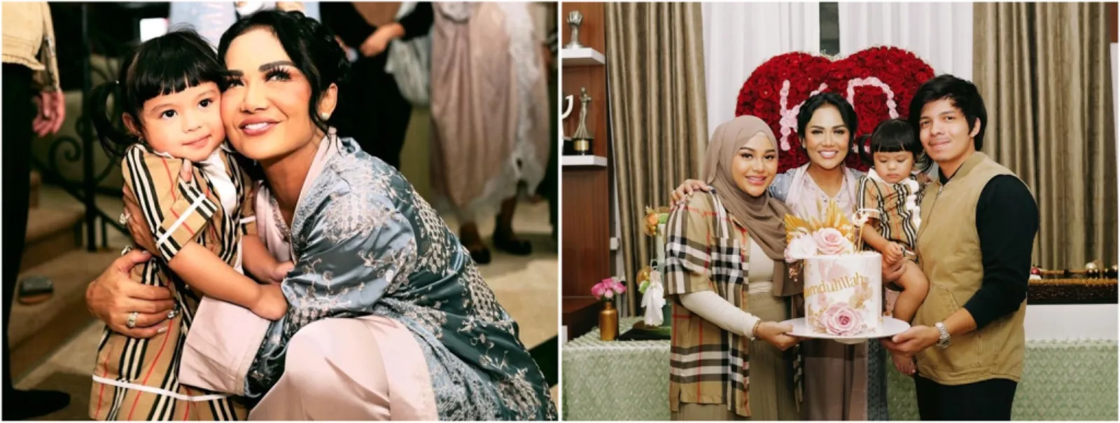 9 Momen perayaan ulang tahun Krisdayanti ke-49, ucapan Aurel Hermansyah bikin netizen ikut mewek
