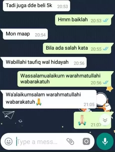 chat lucu adik kakak Berbagai sumber