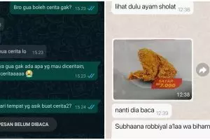 11 Chat lucu sama temen ini endingnya bikin senyum getir, isengnya nggak main-main