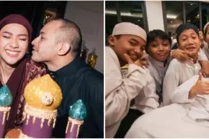 10 Momen perayaan ultah BCL ke-41 bareng anak yatim piatu, berkonsep Arabian dan penuh kehangatan