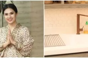 Devina Masterchef ubah taman jadi dapur, begini 11 penampakannya lengkap dengan mini bar