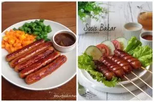 13 Resep sosis bakar berbagai bumbu untuk takjil buka puasa, lezat, simpel, dan mudah ditiru