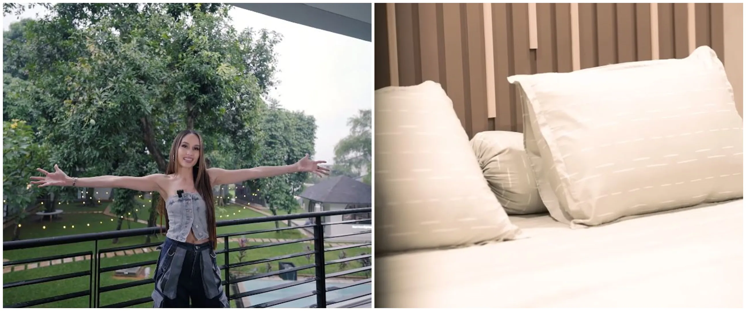Seluas 3 hektar dilengkapi coffee shop, 9 potret kamar Cinta Laura di kantor ini ada ruang tamu khusus