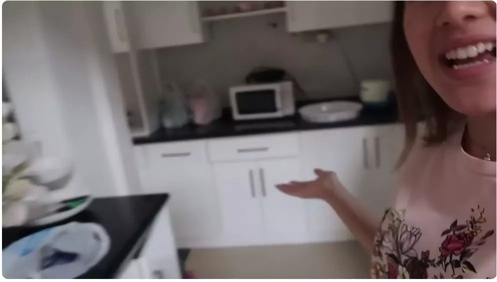 potret dapur kotor beby tsabina © YouTube