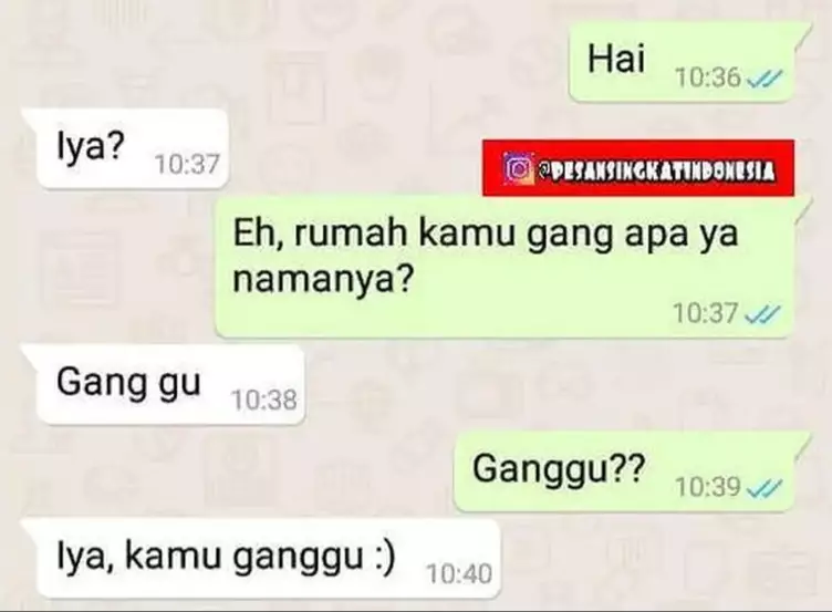 Chat lucu ngajak kenalan berujung nggak jelas © X Chat lucu ngajak kenalan berujung nggak jelas © X