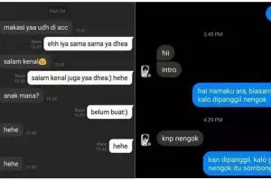 11 Chat lucu dua orang yang baru PDKT ini malah berujung absurd, garing abis