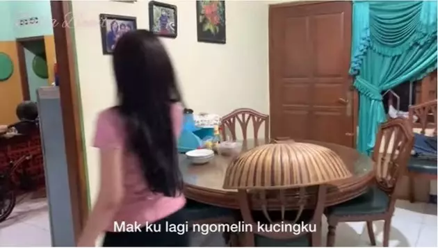 dapur Bella Bonita berantakan © YouTube dapur Bella Bonita berantakan © YouTube