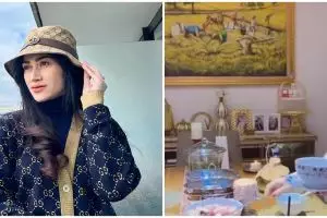 9 Potret dapur Icha Annisa yang desainnya minimalis, sering ngemper buat persiapkan bahan makanan