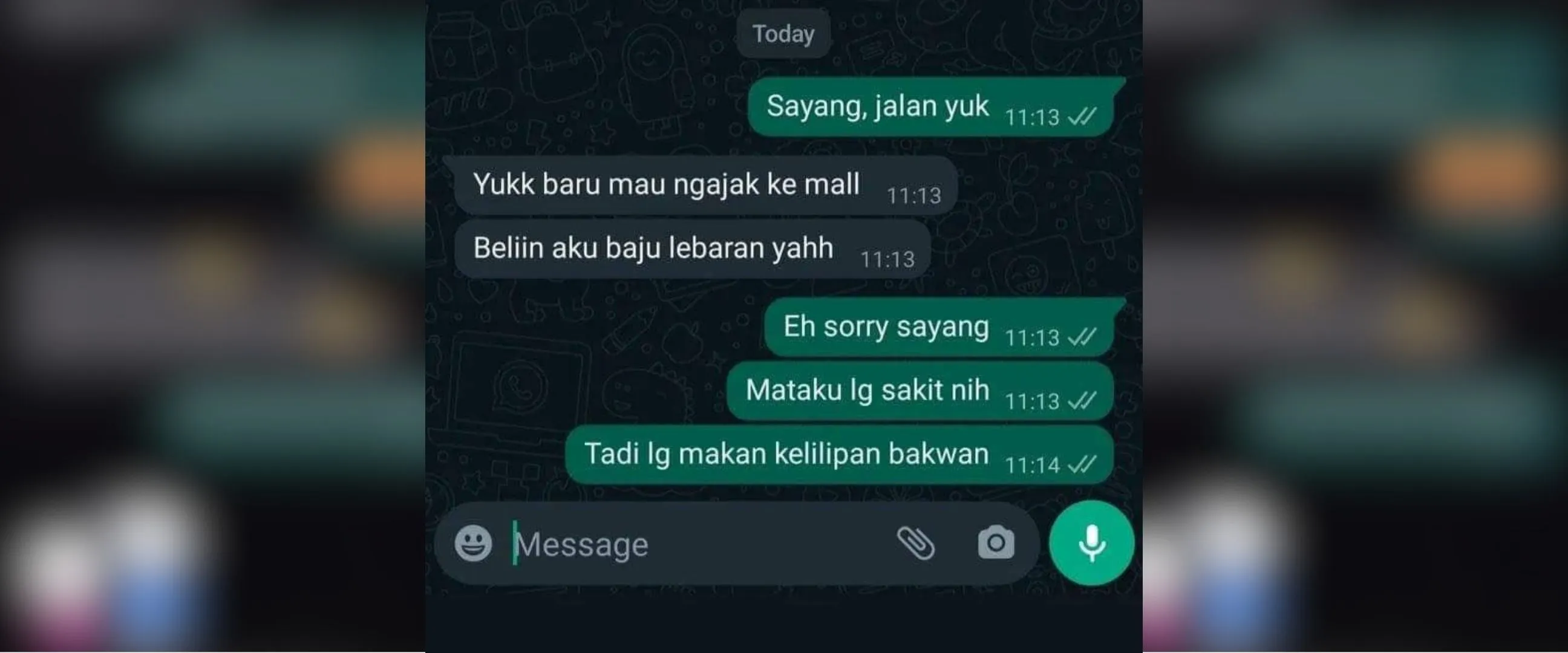 11 Chat lucu strategi nyeleneh nolak permintaan pacar ini alasannya bikin gagal paham, ada aja idenya