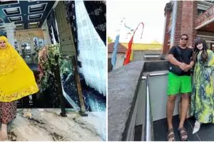 Bergaya klasik, 9 potret dekorasi lantai 2 rumah bos skincare Mami Sultan bak gedung pernikahan