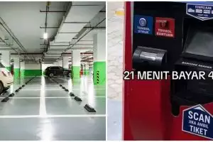 Bikin syok! Momen pria parkir cuma 21 menit tarifnya Rp 48 juta, ternyata penjelasannya bikin lega