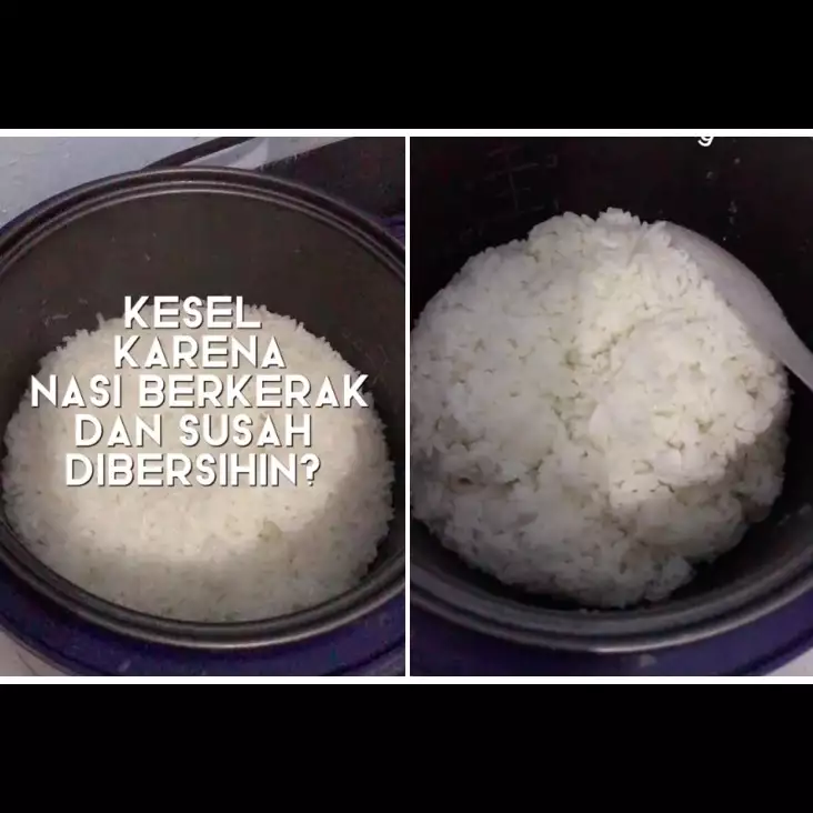 Jangan langsung diaduk, ini cara mudah menyimpan nasi di rice cooker agar tak kering dan mengerak