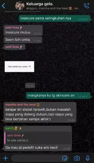 Chat lucu insecure sama dengan pasangan Berbagai sumber Chat lucu insecure sama dengan pasangan Berbagai sumber