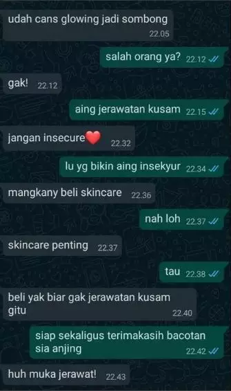 Chat lucu insecure sama dengan pasangan Berbagai sumber Chat lucu insecure sama dengan pasangan Berbagai sumber
