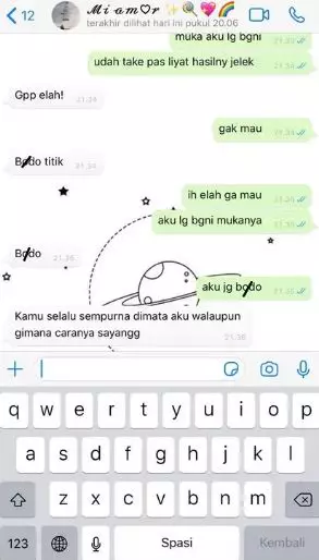 Chat lucu insecure sama dengan pasangan Berbagai sumber Chat lucu insecure sama dengan pasangan Berbagai sumber
