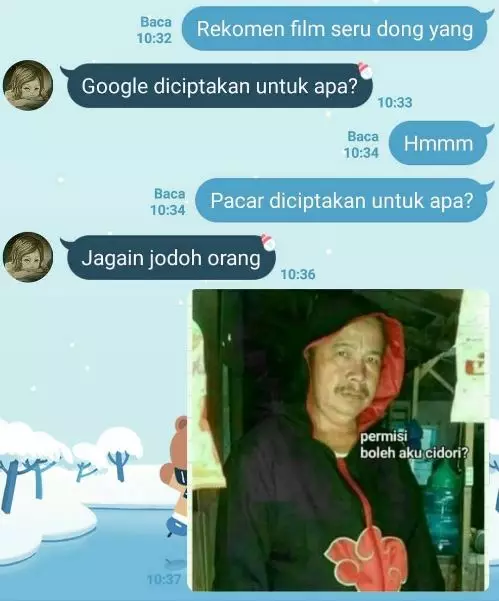 Chat lucu langsung ngegas Berbagai sumber