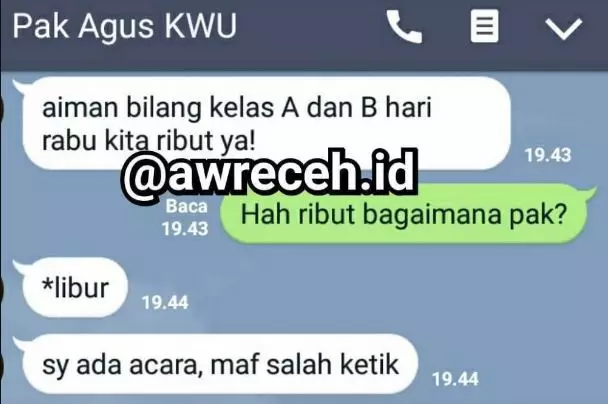 Chat lucu langsung ngegas Berbagai sumber