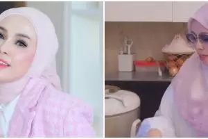 Dulu ART kini jadi bos skincare punya rumah Rp 5 M, 9 potret dapur Erlyanie ini kompornya bikin salfok