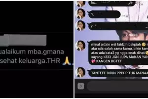 11 Chat lucu minta THR saat Lebaran ini bikin geleng kepala, penuh dengan modusnya