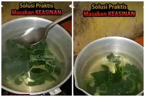 Bukan ditambah air, begini trik mengatasi masakan keasinan pakai 2 bahan dapur