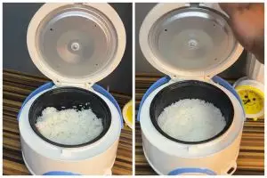 Tanpa tambahan bahan, trik agar nasi tak kering dan berkerak walau disimpan seharian di rice cooker