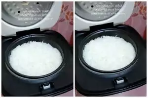 Tanpa dinyalakan, ini trik agar nasi tak berkerak walau disimpan seharian di dalam rice cooker