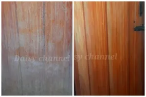 Tak perlu cairan pemutih, ini trik bersihkan kerak putih di pintu kamar mandi pakai 3 bahan dapur