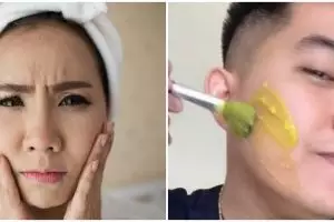 Tak cuma madu, pria ini bagikan cara kenyalkan wajah super kering pakai tambahan 1 jenis buah
