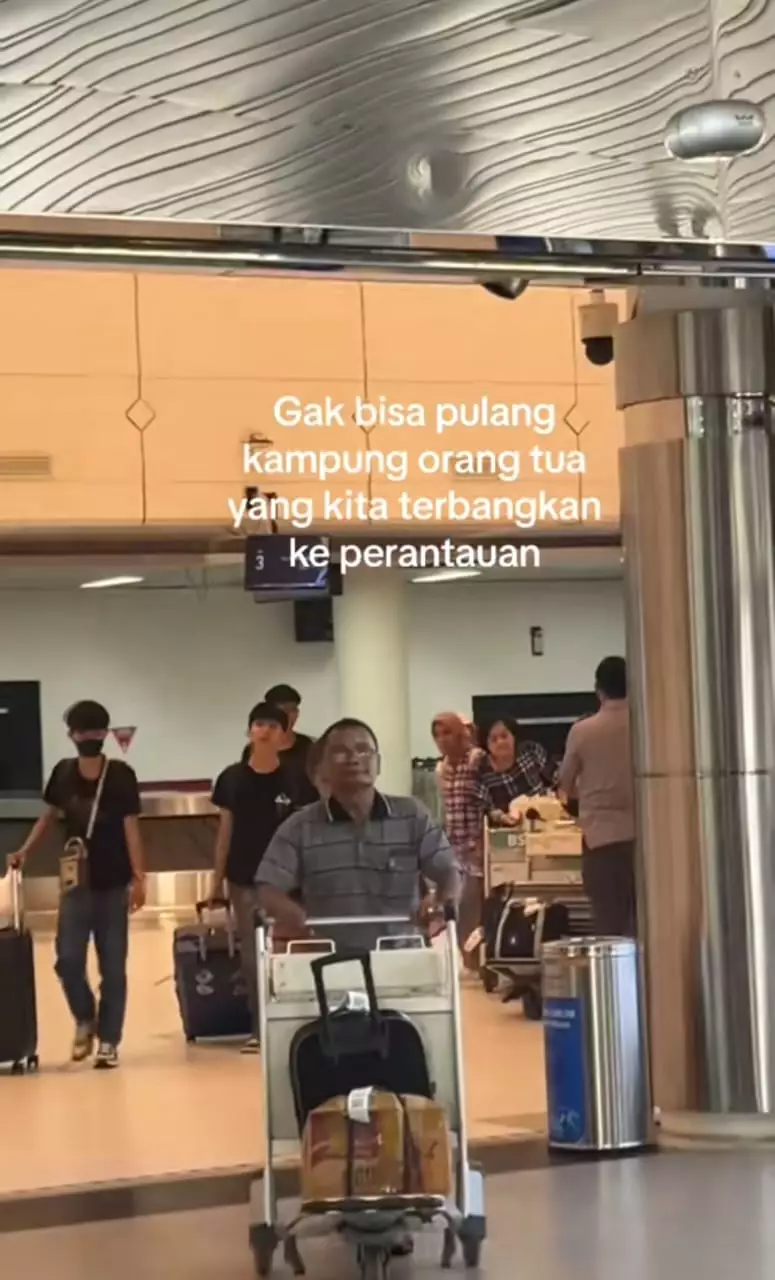 datangkan orang tua ke rantau © TikTok datangkan orang tua ke rantau © TikTok