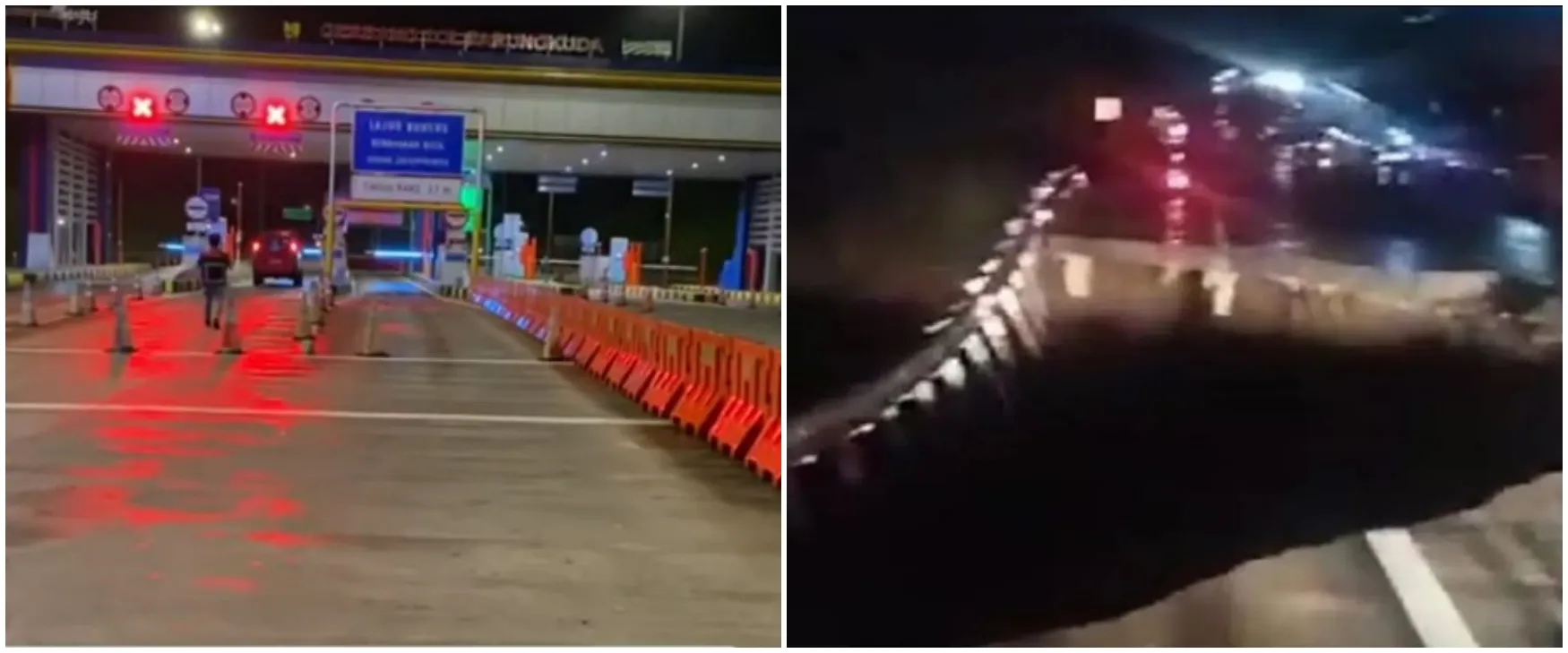 Belum genap setahun diresmikan, begini kronologi jalan Tol Bocimi Parungkuda longsor