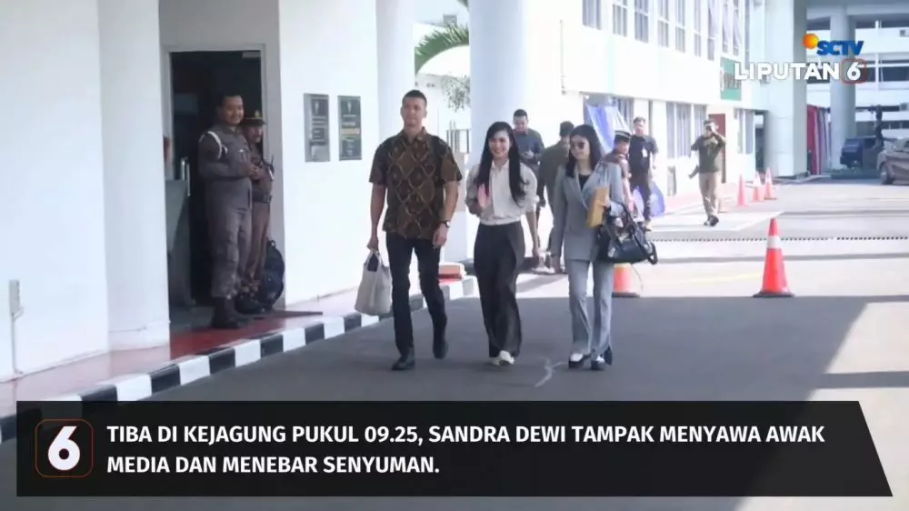 sandra dewi diperiksa kejagung © 2024 brilio.net